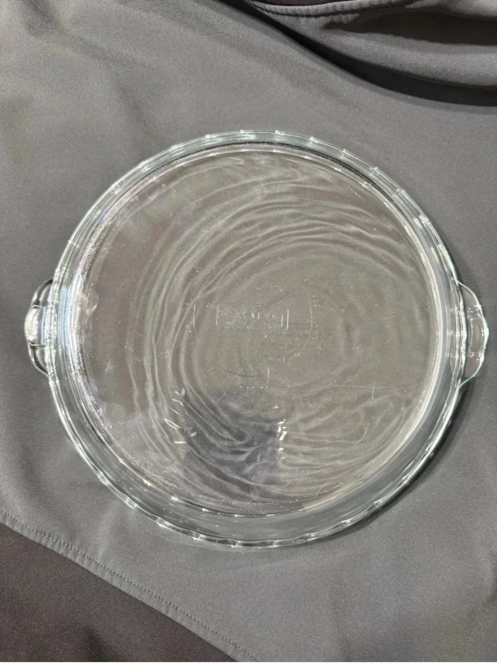 PYREX Clear Glass Fluted 10